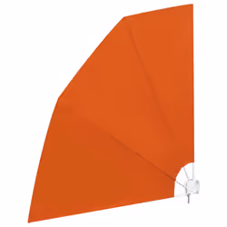 New Patio Balcony Side Awning Collapsible Garden Multi Sizes Multi Colours - terracotta, 210 x 210 cm