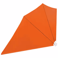 New Patio Balcony Side Awning Collapsible Garden Multi Sizes Multi Colours - terracotta, 160 x 240 cm