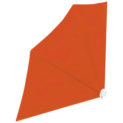 New Patio Balcony Side Awning Collapsible Garden Multi Sizes Multi Colours - terracotta, 140 x 140 cm