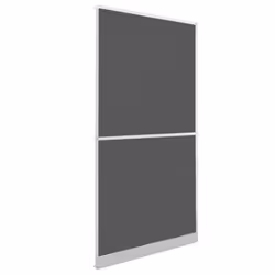vidaXL Hinged Insect Screen for Doors White 100x215cm Fly Mesh Guard Curtain