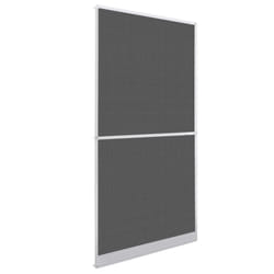 vidaXL Hinged Insect Screen for Doors White 100x215cm Fly Mesh Guard Curtain