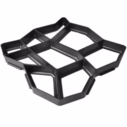 Pavement Mold for the Garden 42 x 42 x 4 cm Set of 2 Concrete Driveway Mould
