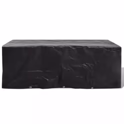 vidaXL Garden Furniture Cover 8 Person Water-resistant Film 10 Eyelets 229x113cm