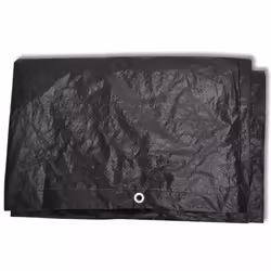 vidaXL Garden Furniture Cover 8 Eyelets 135x135x90cm Outdoor Patio Protector - Additional view 4