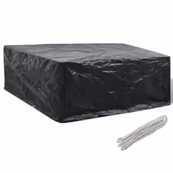 vidaXL Garden Furniture Cover 10 Eyelets 260x260x90cm Water-resistant Protector