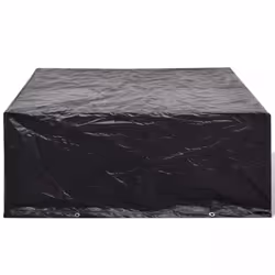 vidaXL Garden Furniture Cover 10 Eyelets 260x260x90cm Water-resistant Protector - Additional view 4