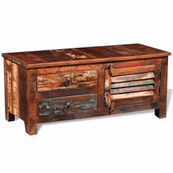 VidaXL Reclaimed TV Hi-Fi Cabinet Side Cabinet Solid Wood - Additional view 5