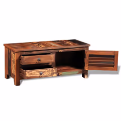 VidaXL Reclaimed TV Hi-Fi Cabinet Side Cabinet Solid Wood - Additional view 7