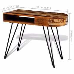 VidaXL 241641 desk - Additional view 8