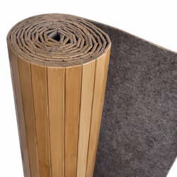 vidaXL Room Divider Bamboo Natural 250x165cm Indoor Privacy Screen Partition