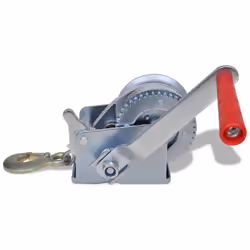 vidaXL Hand Winch 360 kg Business Industrial Hoist Lift Manual Winch Puller