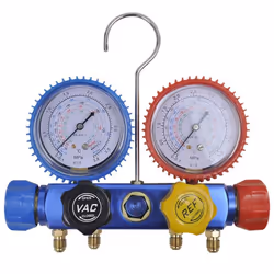 vidaXL 4-way Manifold Gauge Set for Air Conditioning Inspecting Sensor Tool - Additional view 6