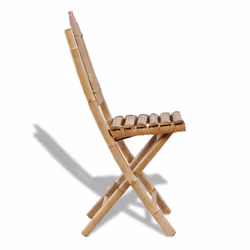 VidaXL 271715 outdoor chair Terrace Bamboo - Additional view 3