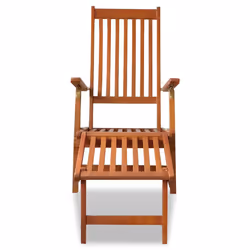 VidaXL 41433 outdoor chair Terrace Padded seat Acacia wood