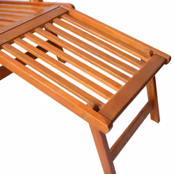 VidaXL 41433 outdoor chair Terrace Padded seat Acacia wood - Additional view 5