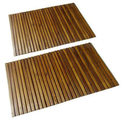 VidaXL Acacia Bath Mat