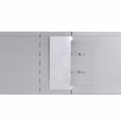 vidaXL 10x Flexible Lawn Fences Galvanised Steel 100x14cm Garden Border Edge - Additional view 5