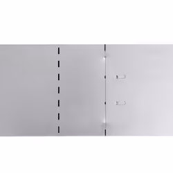 vidaXL 15x Flexible Lawn Fences Galvanised Steel 100x14cm Garden Border Edge - Additional view 6