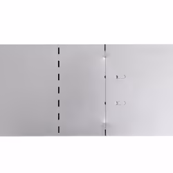 vidaXL 20x Flexible Lawn Fences Galvanised Steel 100x14cm Garden Border Edge - Additional view 5