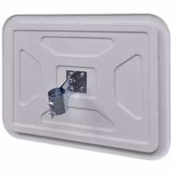 Convex Traffic Mirror Rectangle 60 x 80 cm with Reflectors - Additional view 4