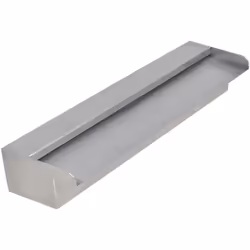 vidaXL Rectangular Waterfall Pool Fountain Stainless Steel 45cm Pond Cascade
