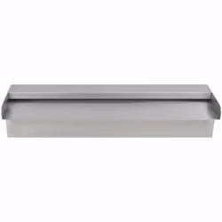 vidaXL Rectangular Waterfall Pool Fountain Stainless Steel 45cm Pond Cascade