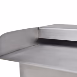 vidaXL Rectangular Waterfall Pool Fountain Stainless Steel 45cm Pond Cascade - Additional view 4