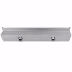 vidaXL Waterfall Pool Fountain Stainless Steel 60cm Rectangular Decoration