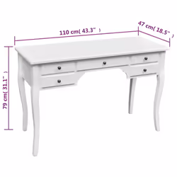 VidaXL 241734 desk - Additional view 4