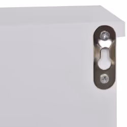 vidaXL Wall Cabinet for Keys and Jewelery with Doors and Hooks Jewelry Storage - Additional view 11