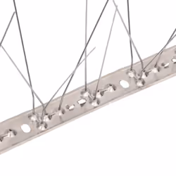 vidaXL 5-row Stainless Steel Bird & Pigeon Spikes Set of 6 3m Control Deterrent