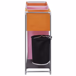 VidaXL 242058 laundry basket Rectangular Cast iron, Fabric Multicolour - Additional view 4