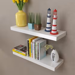 VidaXL Floating Wall Display Shelves Book/DVD Storage