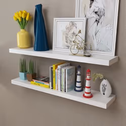VidaXL Floating Wall Display Shelves Book/DVD Storage