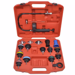 18 pcs Radiator Pressure Tester Tool Kit Professional Garage Equipment & Tools