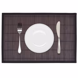 VidaXL Bamboo Placemats