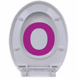 vidaXL Soft-close Toilet Seat White Oval Bathroom Furniture Accessories Lid
