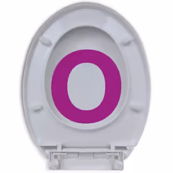vidaXL Soft-close Toilet Seat White Oval Bathroom Furniture Accessories Lid - Additional view 8