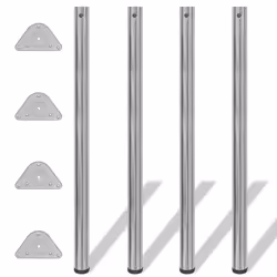 VidaXL 242147, Chrome, Indoor, 600 mm