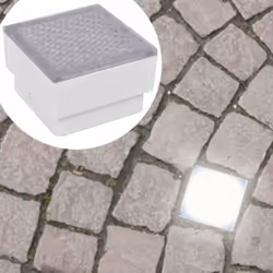 2 LED In Ground Floor Recessed Decking Light Lamp Uplight Patio Garden Outside - Additional view 5