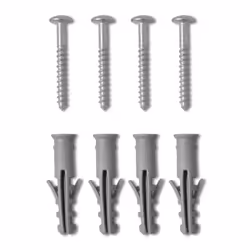 Straight Steel Towel Rail Central Heating Bathroom Radiator Grey 600 x 1160 mm - Additional view 7