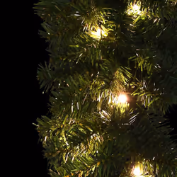 vidaXL Christmas Garland with LED Lights Party Holiday Decoration Ornament - 20m - Additional view 5