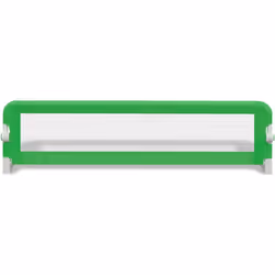 vidaXL Toddler Safety Bed Rail 150x42cm Green Baby Kids Protective Guard Gate