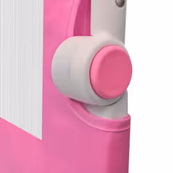 vidaXL Toddler Safety Bed Rail 102x42cm Pink Baby Kids Protective Guard Gate