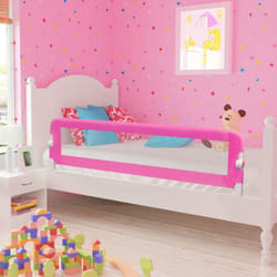 Toddler Safety Bed Rail 150 x 42cm | Pink Toddler Bed Guard
