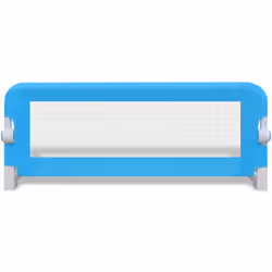 vidaXL Toddler Safety Bed Rail 102x42cm Blue Baby Kids Protective Guard Gate