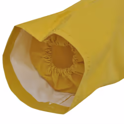 2 Waterproof Rain Suit Raincoat Hood Groundsheet PVC Fabric Multi Size/Colour - yellow, l - Additional view 4