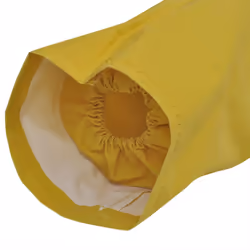 2 Waterproof Rain Suit Raincoat Hood Groundsheet PVC Fabric Multi Size/Colour - yellow, xl - Additional view 4