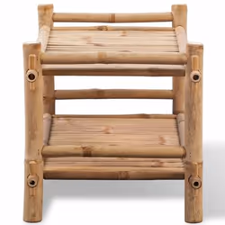 VidaXL Bamboo Shoe Rack - Additional view 3