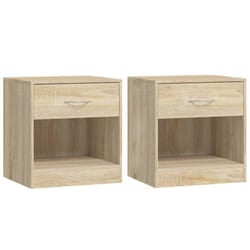 VidaXL 242546 nightstand/bedside table Oak